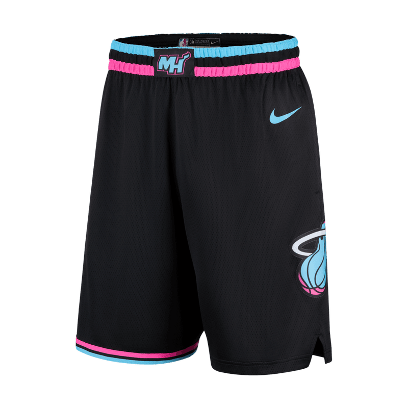 Miami Heat City Edition Men's Nike Dri-FIT NBA Swingman Shorts 'Black'