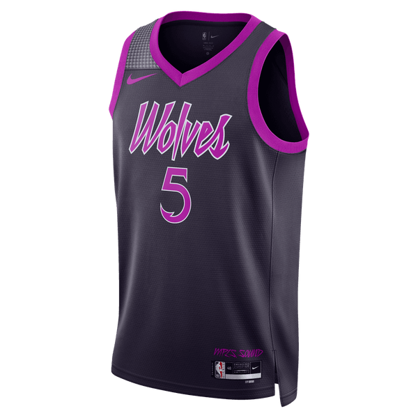 timberwolves purple jersey
