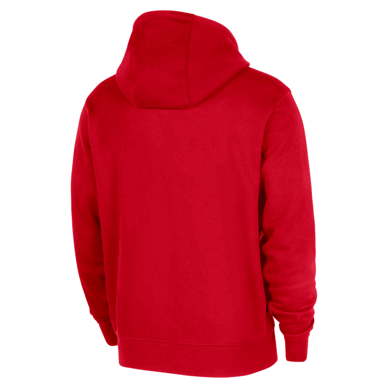 Chicago Bulls Club Men's Nike NBA Practice Pullover Hoodie 'Red'