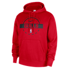 Chicago Bulls Club Men's Nike NBA Practice Pullover Hoodie 'Red'