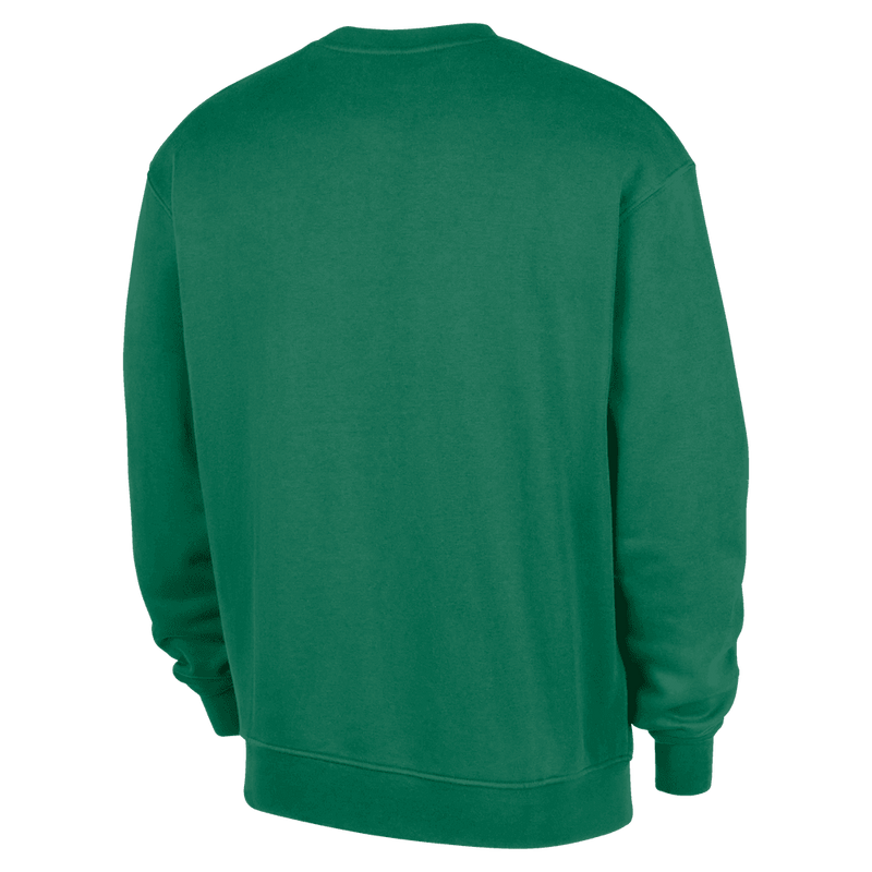Boston Celtics Club Men's Nike Basketball Practice Fleece Crew 'Clover'