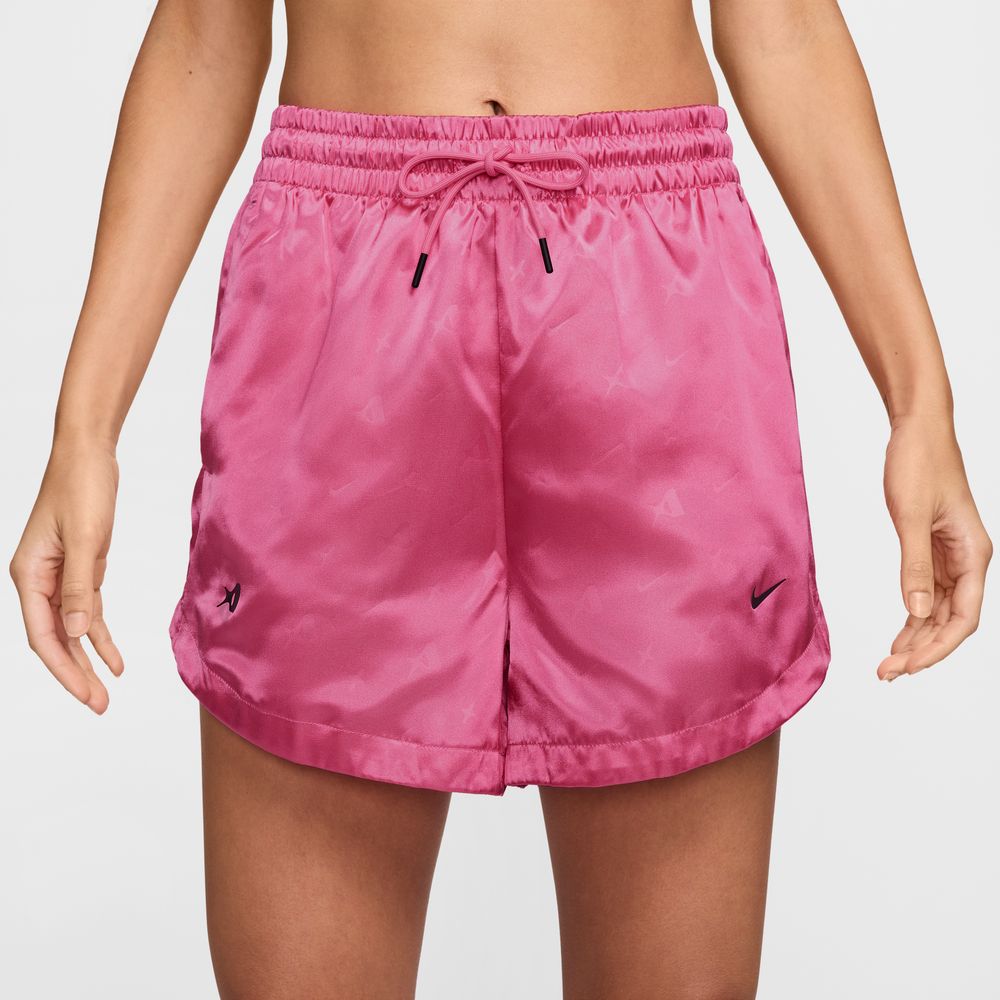 A'ja Wilson Women's Basketball Shorts 'Pinksicle/Black'