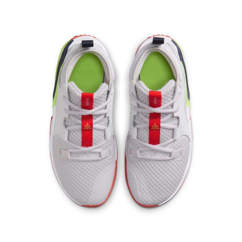 Nike Air Zoom Crossover 2 SE Big Kids' Basketball Shoes (GS) 'Vast Grey/Obsidian/Picante Red'