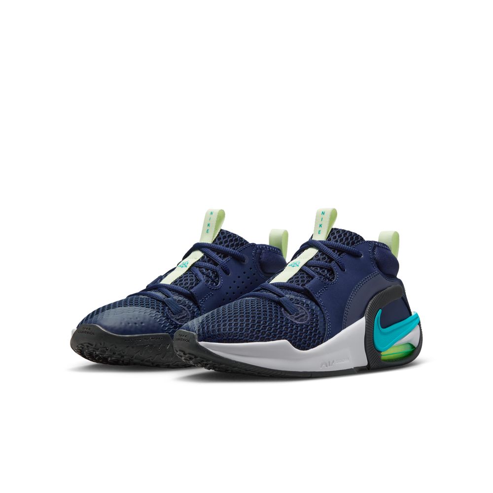 Nike Air Zoom Crossover 2 SE Big Kids' Basketball Shoes (GS) 'Navy/Cactus/Volt'