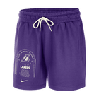 Los Angeles Lakers Club Courtside Men's Nike NBA Fleece Shorts 'Field Purple'
