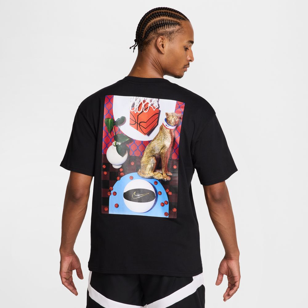 Nike Men's Max90 Basketball T-Shirt 'Black'