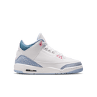 Air Jordan 3 Retro Big Kids' Shoes (GS) 'White/Pink/Cobalt'