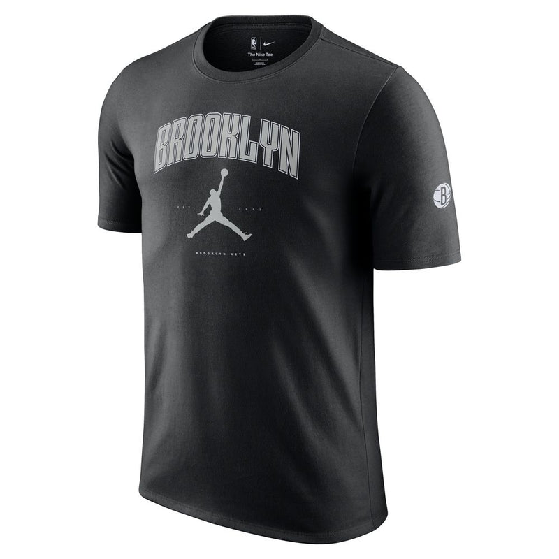 Brooklyn Nets Essential Men's Jordan NBA T-Shirt 'Black'
