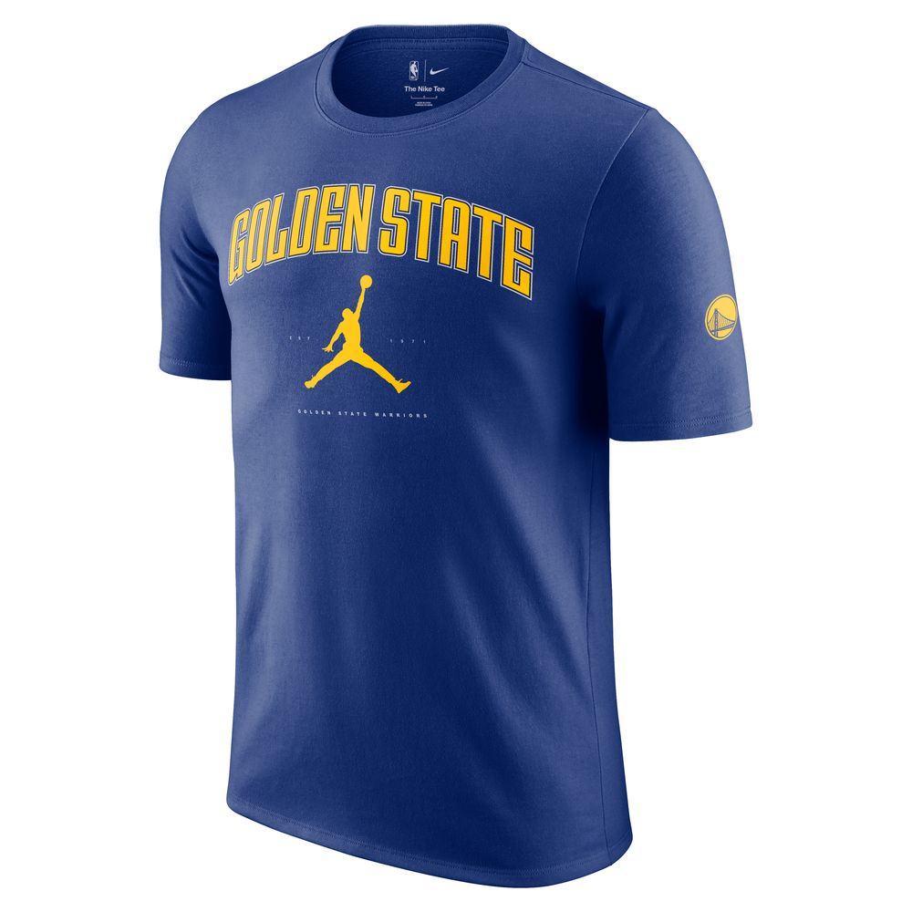 Golden State Warriors Essential Men's Jordan NBA T-Shirt 'Rush Blue'