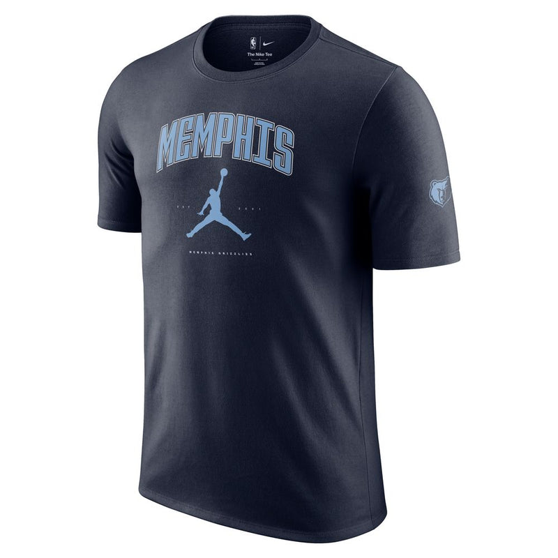 Memphis Grizzlies Essential Men's Jordan NBA T-Shirt 'College Navy'
