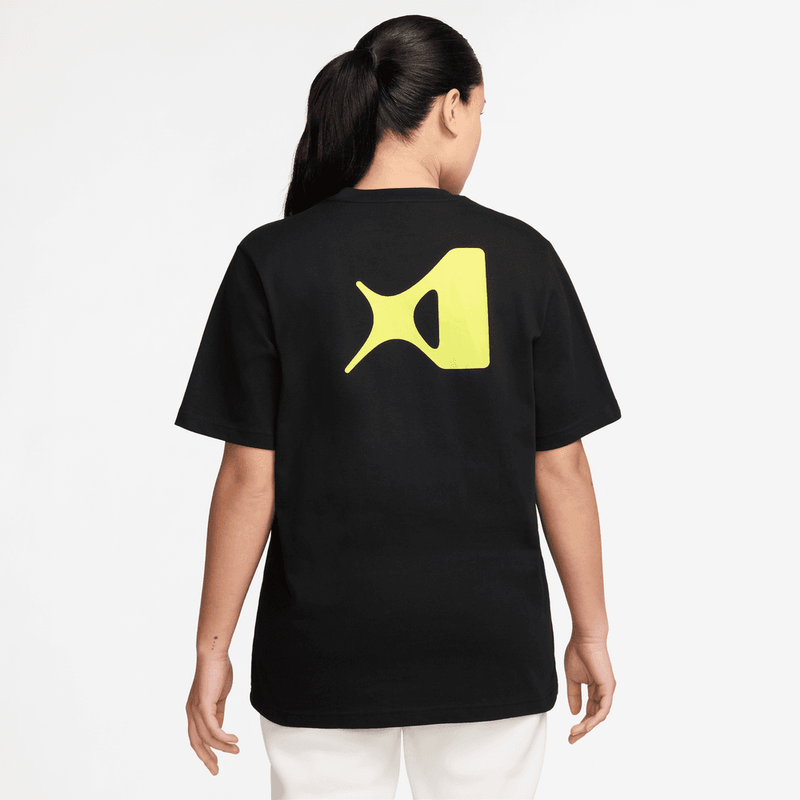 A'ja Wilson A'ja Wilson Women's Loose Short-Sleeve T-Shirt 'Black/Yellow'
