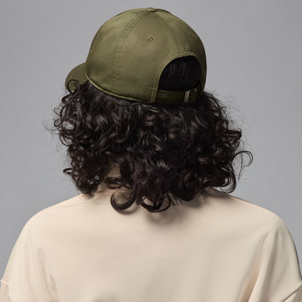 Jordan Club Unstructured Curved-Bill Hat 'Medium Olive/Sail'