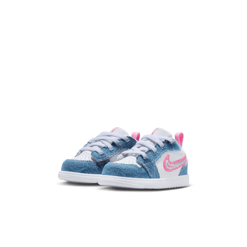 Jordan 1 Low Alt SE Baby/Toddler Shoes (TD) 'Cobalt Bliss/Pink/White'