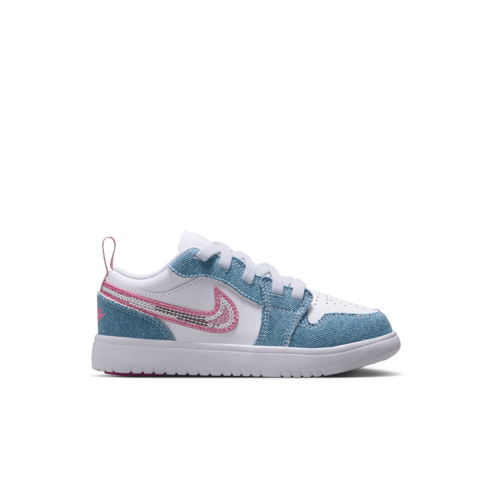 Jordan 1 Low Alt SE Little Kids' Shoes (PS) 'Cobalt Bliss/Pink/White'