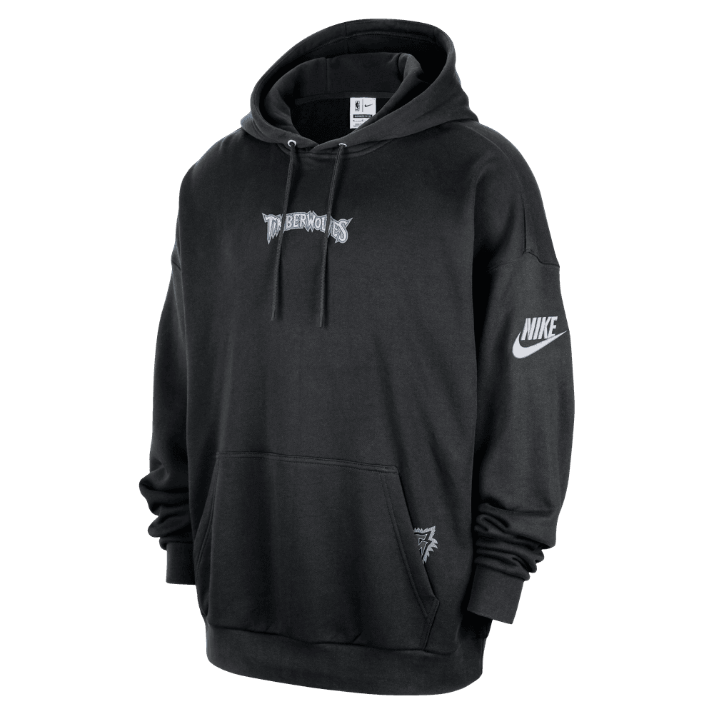 Minnesota Timberwolves 2025/26 Hardwood Classics Men's Nike Club NBA Premium Pull-Over Hoodie 'Black'
