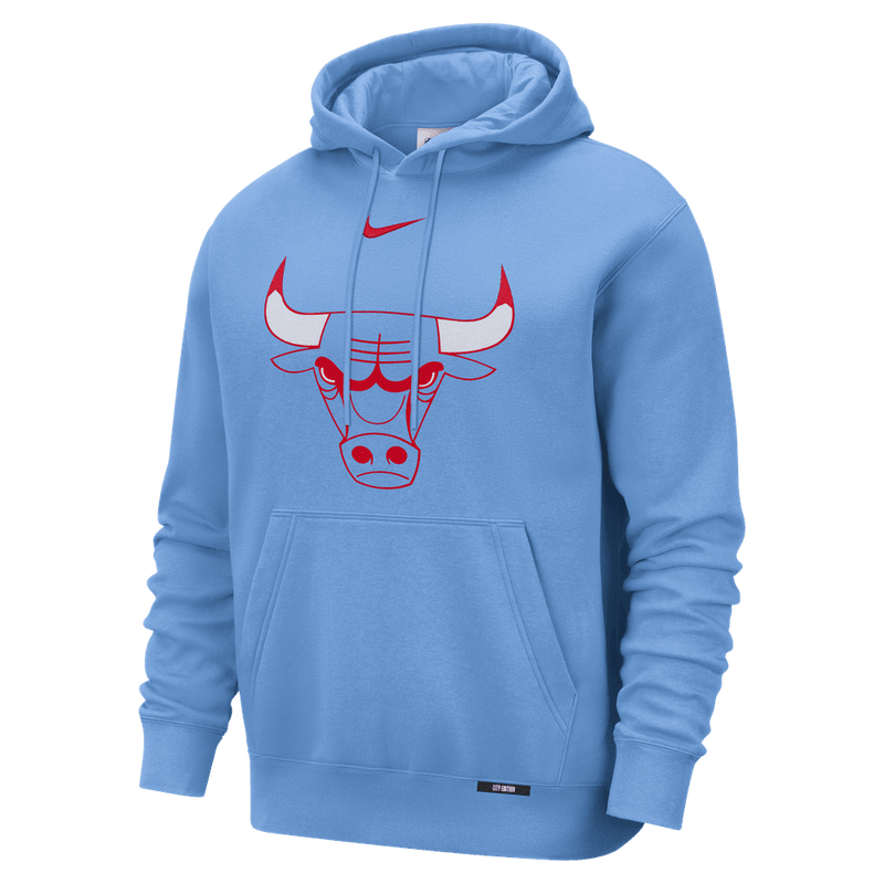 Chicago Bulls City Edition Men's Nike Club Hoodie 'Blue'