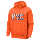 New York Knicks City Edition Men's Nike Club Hoodie 'Brilliant Orange'