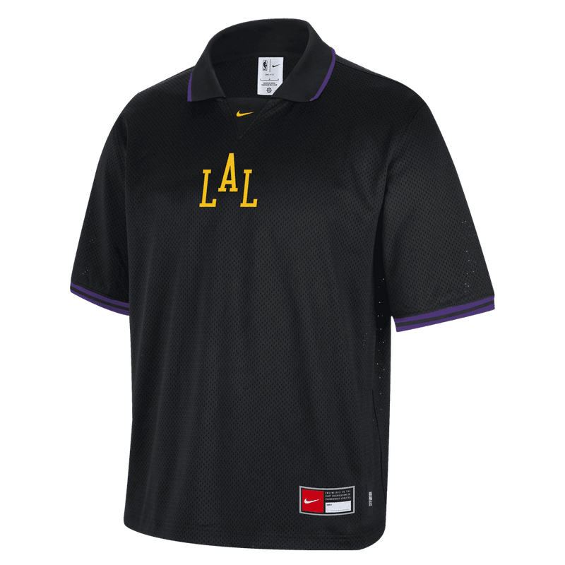 Nike Air Lifestyle Lakers City Edition Men's T-Shirt 'Black'