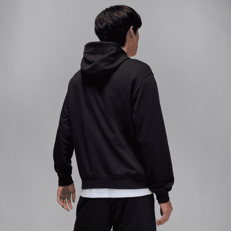Jordan Sport Crossover Men's Fleece Pullover Hoodie 'Black/Smoke Grey'