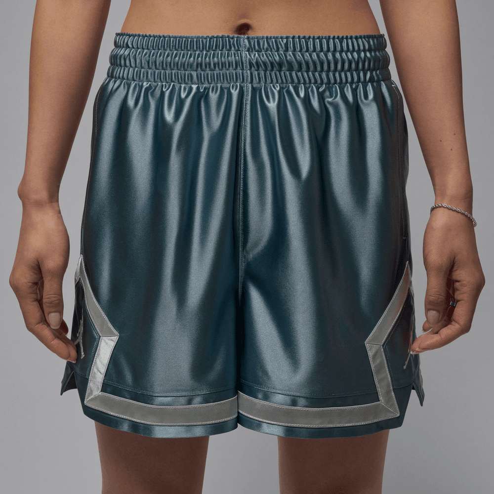 Jordan Sport Women's Dri-FIT 4" Diamond Shorts 'Aviator Grey'