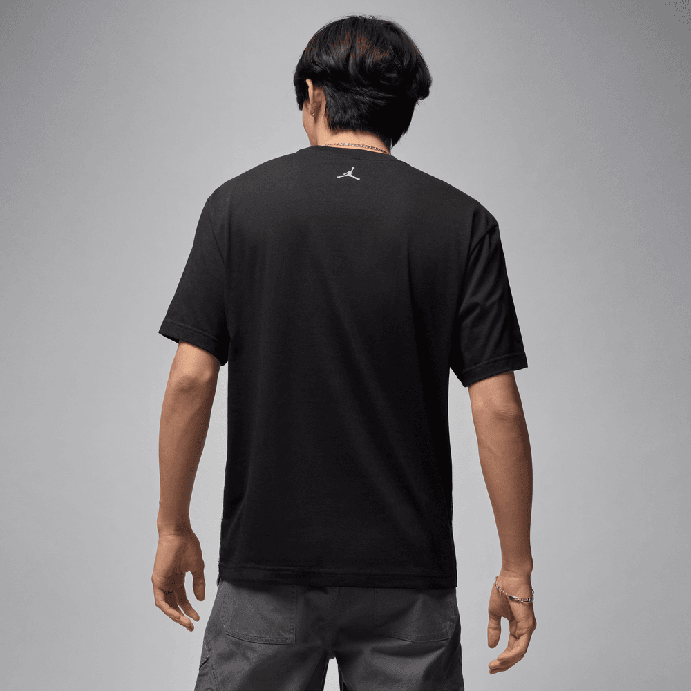 Jordan Brooklyn Men's Collegiate Graphic T-Shirt 'Black/Sail'