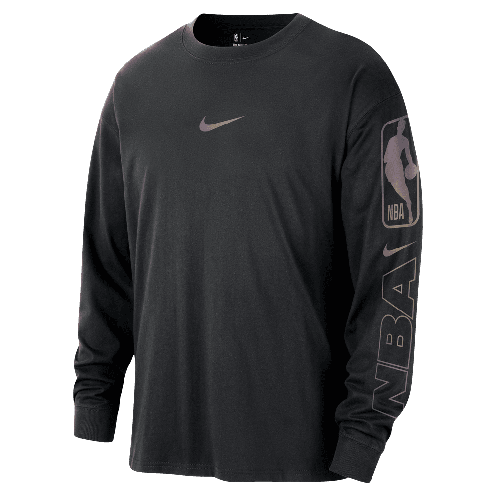 Men's Nike NBA Max90 Long-Sleeve T-Shirt 'Black'