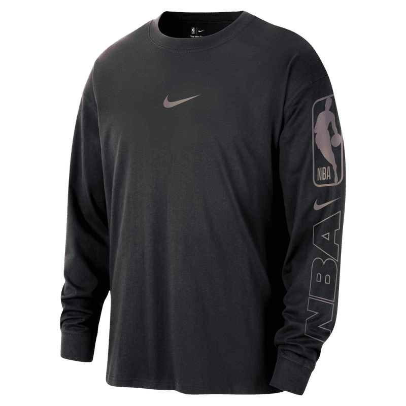 Men's Nike NBA Max90 Long-Sleeve T-Shirt 'Black'