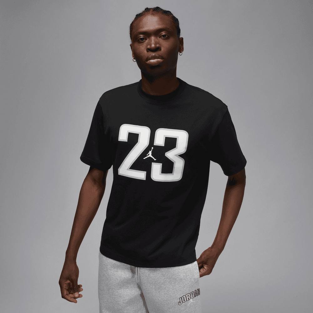 Jordan Break 23 Short Sleeve Crew T-Shirt 'Black/White'