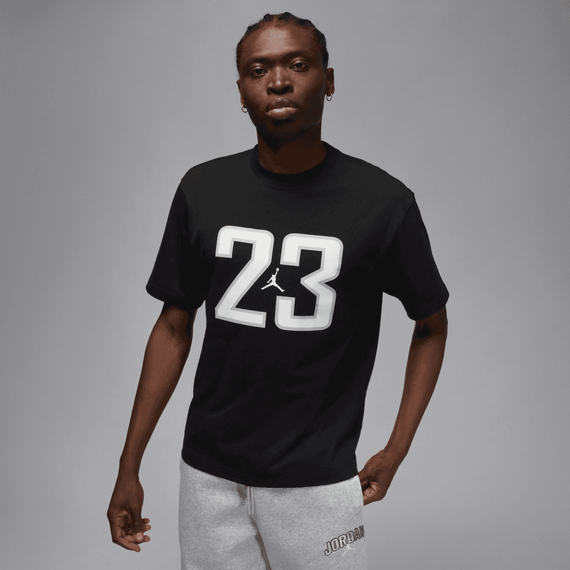Jordan Break 23 Short Sleeve Crew T-Shirt 'Black/White'