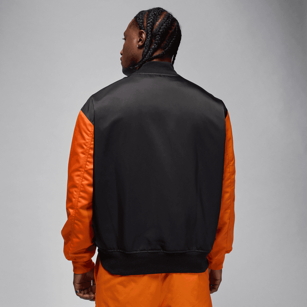 Jordan Brooklyn Men's Collegiate Varsity Jacket 'Black/Starfish'