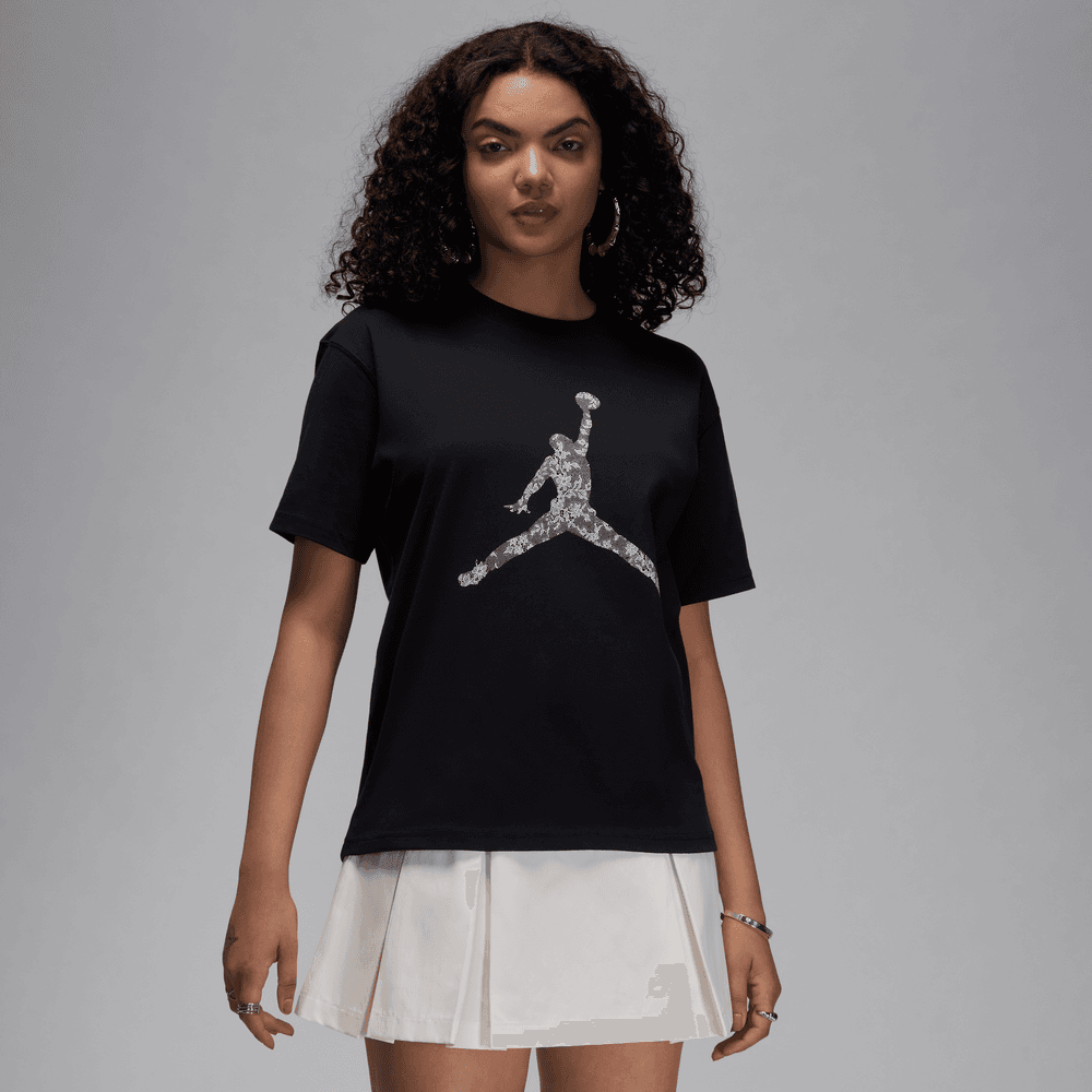 Jordan Brooklyn Women's Graphic T-Shirt 'Black'