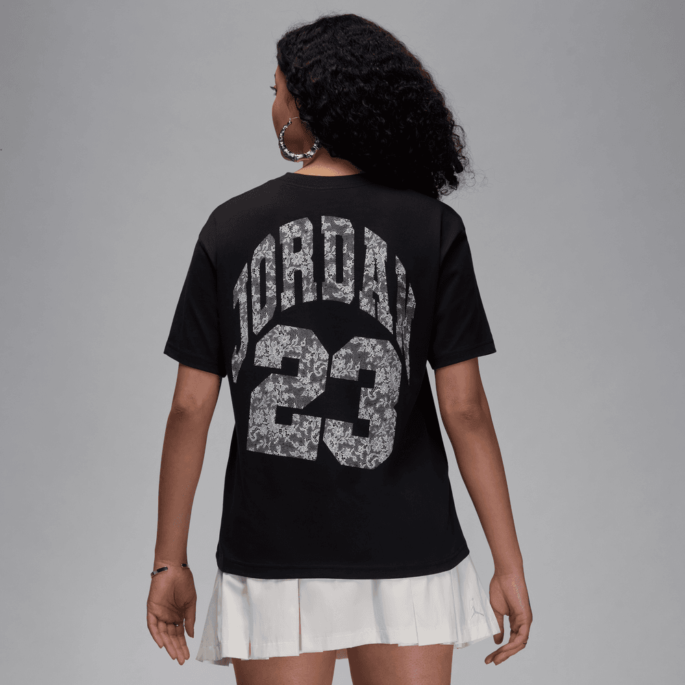 Jordan Brooklyn Women's Graphic T-Shirt 'Black'