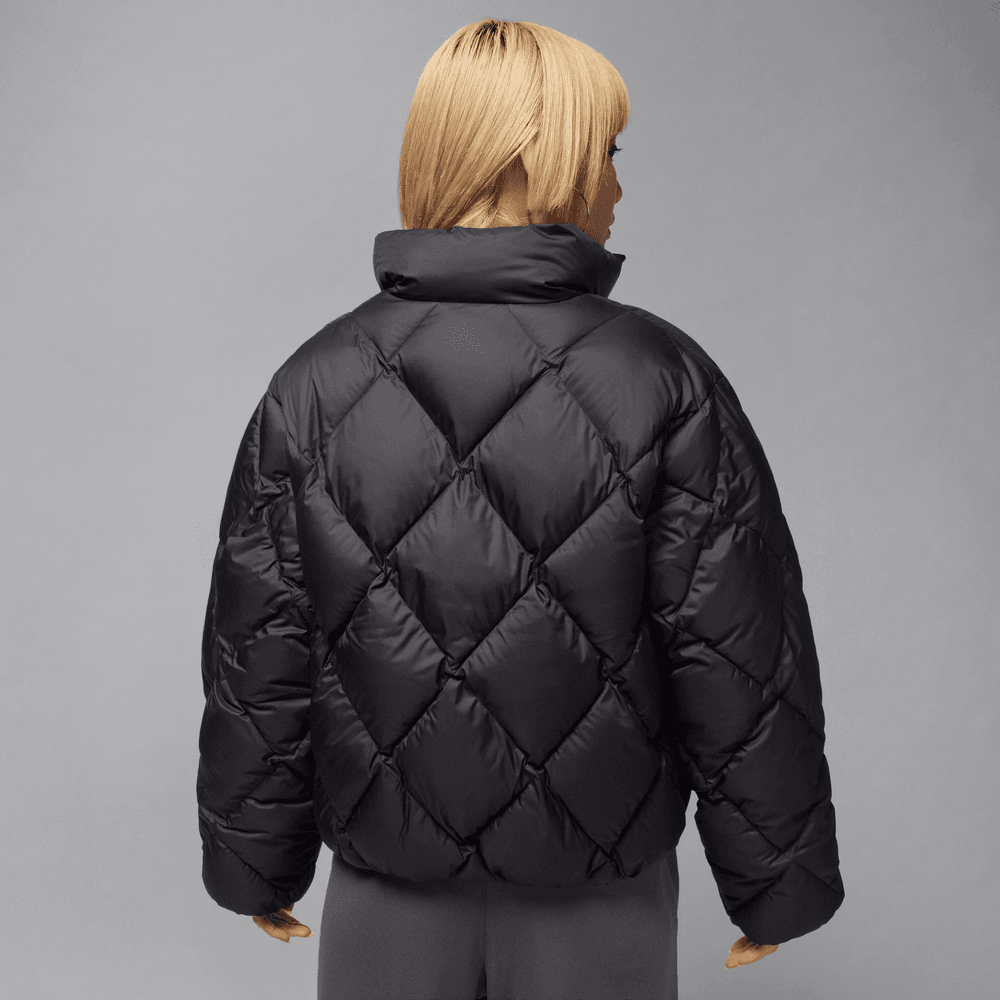 Jordan Brooklyn Women's Quilted Puffer Jacket 'Black'