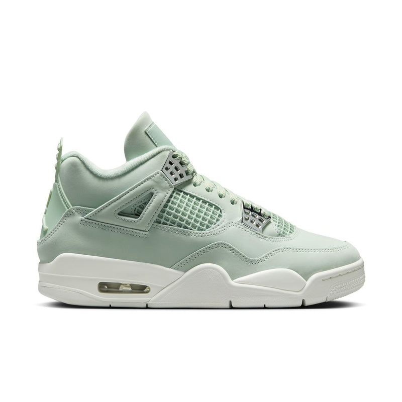 Air Jordan 4 Retro "Abundance" Women's Shoes 'Seafoam/Sail/Silver'