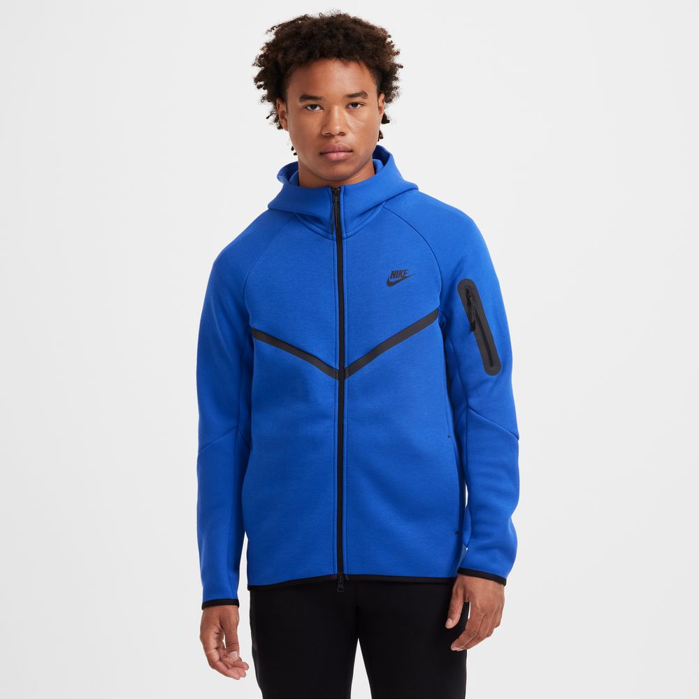 Nike Tech Men's Full-Zip Windrunner Hoodie 'Game Royal/Black'