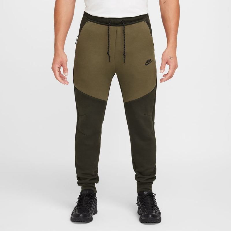 Nike Tech Men's Fleece Joggers 'Sequoia/Medium Olive/Black'