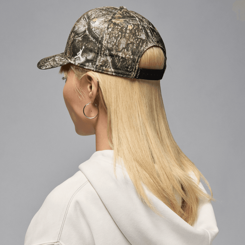 Jordan Brooklyn Rise Cap Adjustable Realtree Hat 'White/Sail'