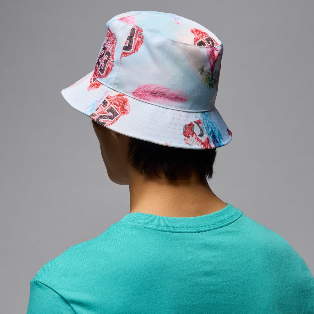 Jordan Apex Reversible Bucket Hat 'Flamingo/Sail'