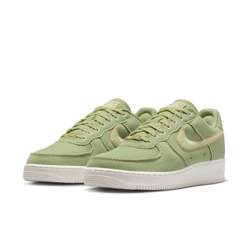 Nike Air Force 1 Low Canvas Men's Shoes 'Dusty Olive/Aura/Hemp'