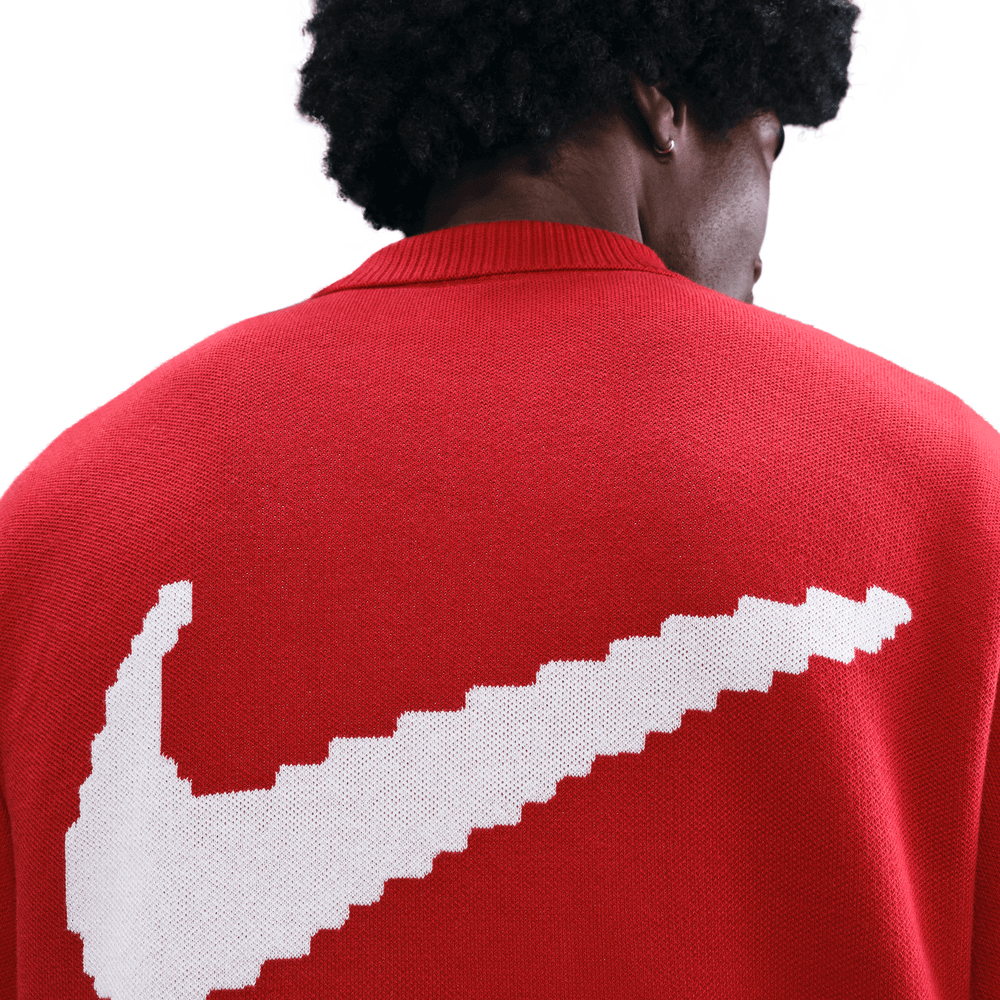 Nike Sportswear Club Men's Rugby Top 'Red/Sail'