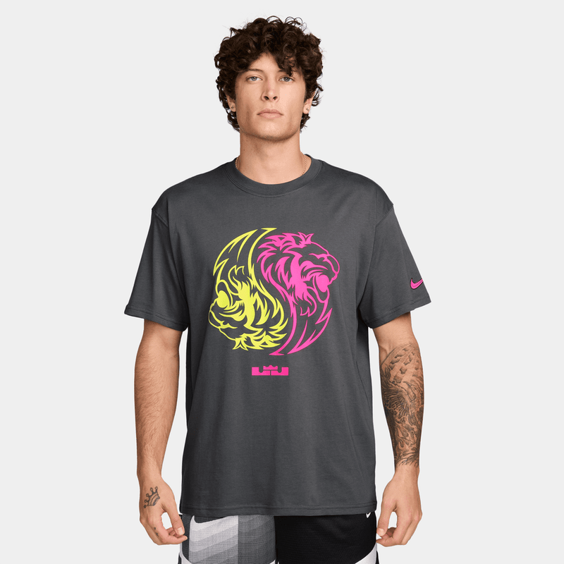 LeBron James LeBron Men's Max90 T-Shirt 'Iron Grey'