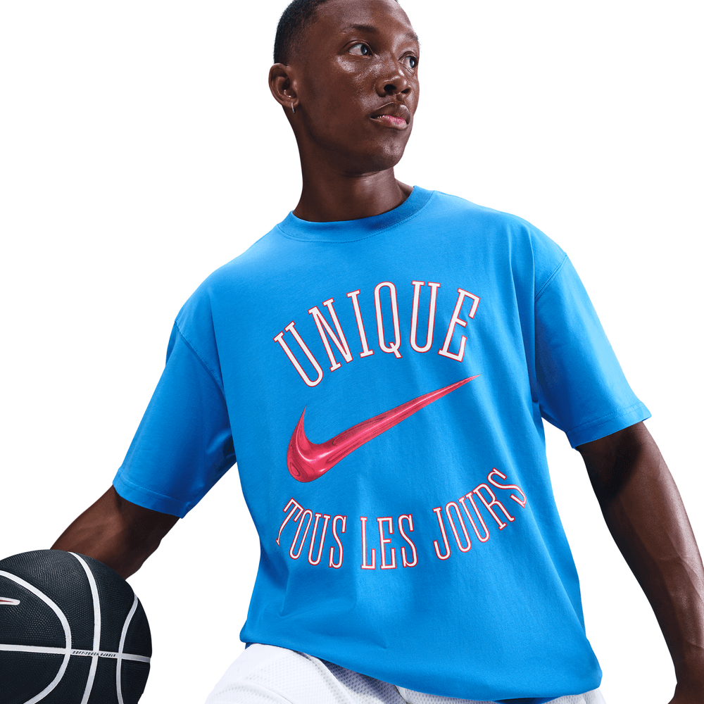 Victor Wembanyama Men's Basketball T-Shirt 'Photo Blue'