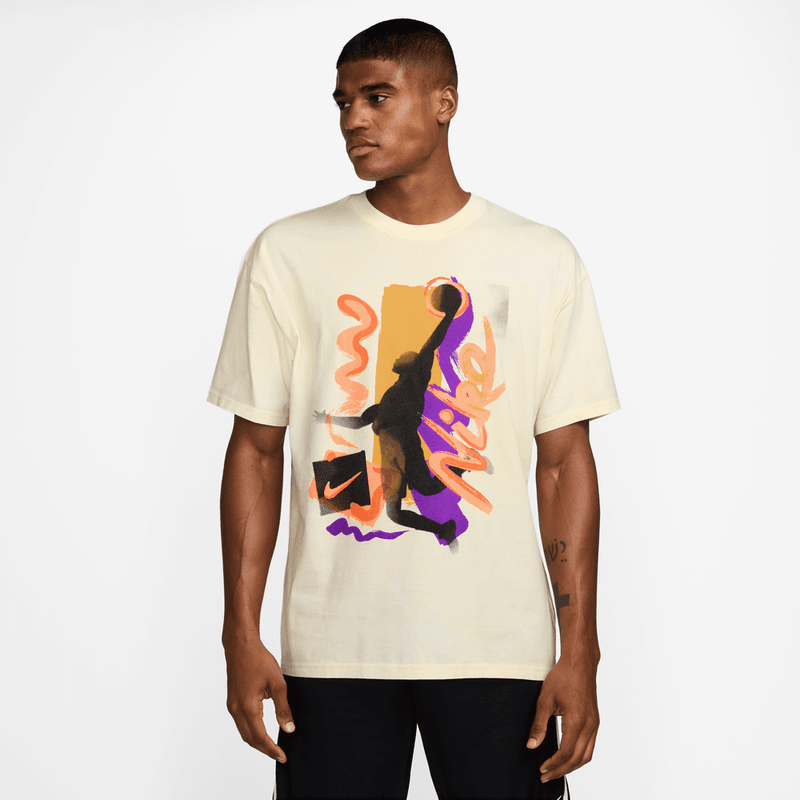 Nike Men's Max90 Basketball T-Shirt 'Coconut Milk'