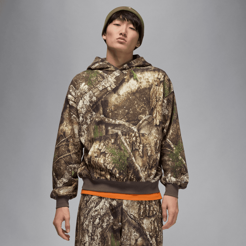 Jordan Brooklyn Men's Fleece Realtree Pullover Hoodie 'Medium Olive'
