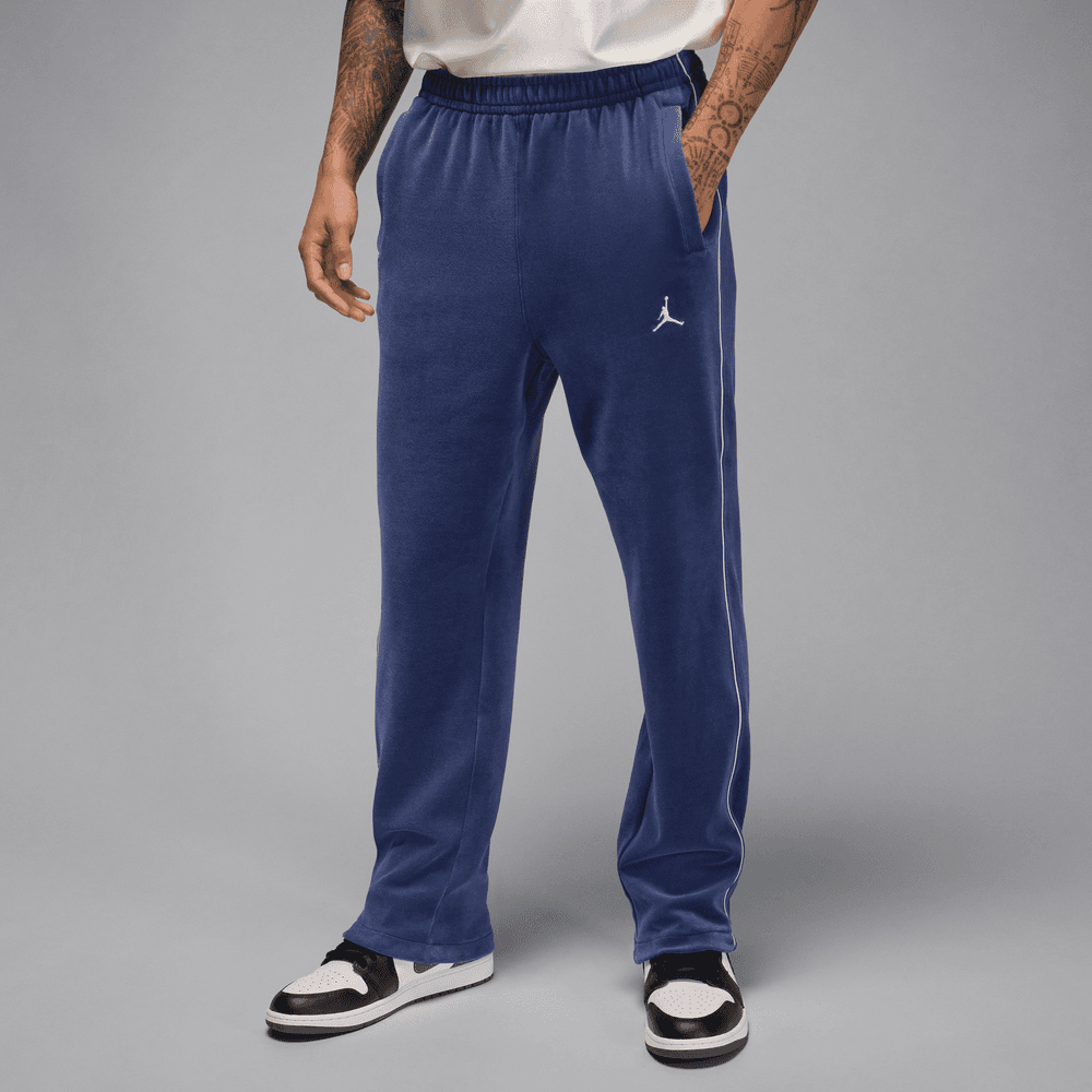 Jordan Brooklyn Men's Velour Track Pants 'Blue Void'