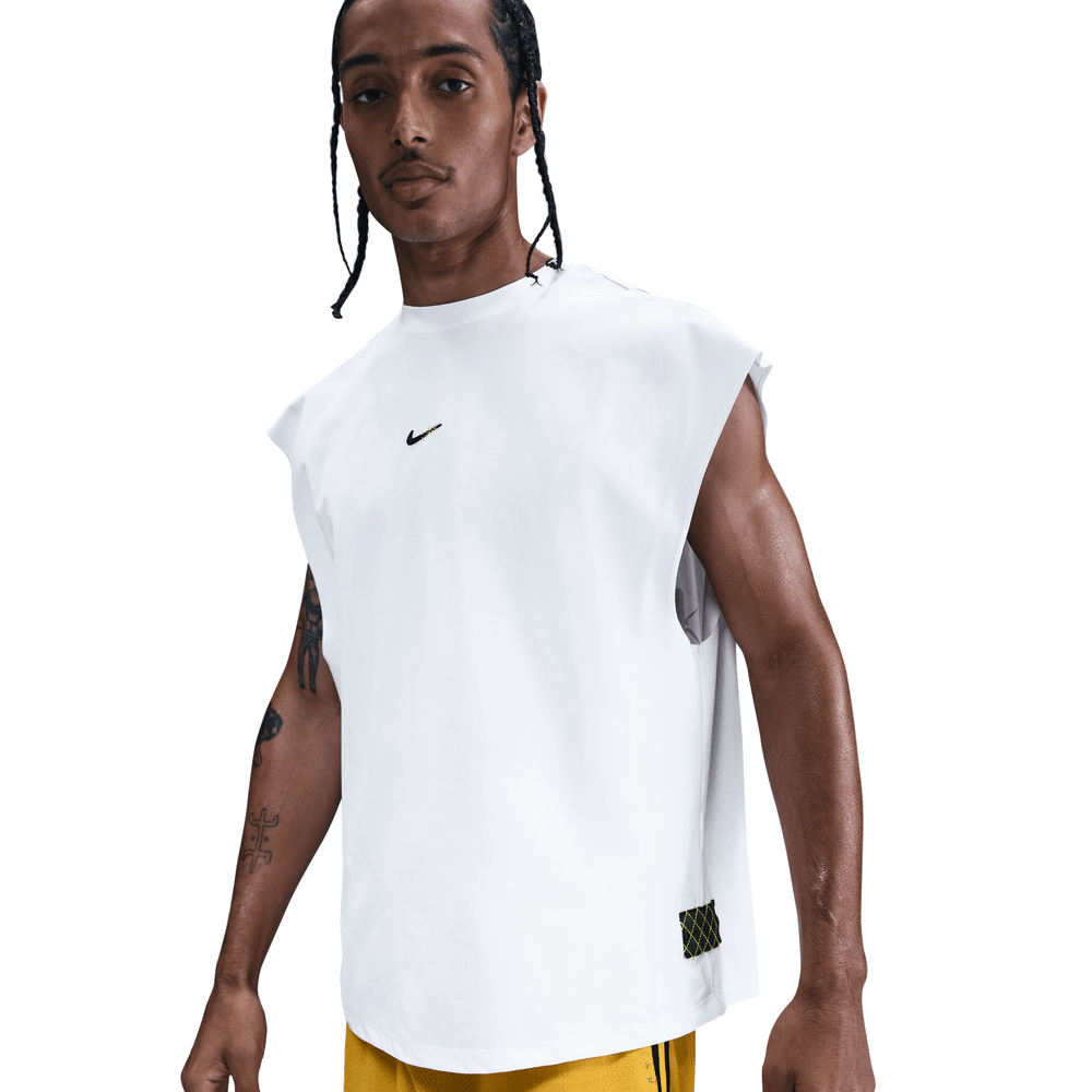 Nike Men's Dri-FIT Sleeveless Basketball Top 'White'
