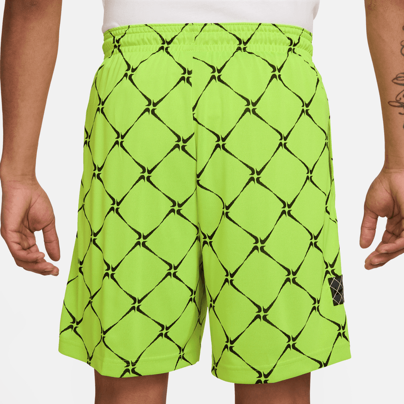 Nike Men's Dri-FIT 6" Basketball Shorts 'Volt/Black'