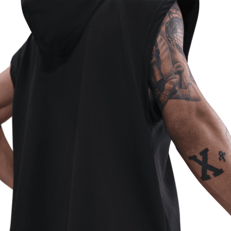 Nike Men's Dri-FIT Sleeveless Basketball Hoodie 'Black'