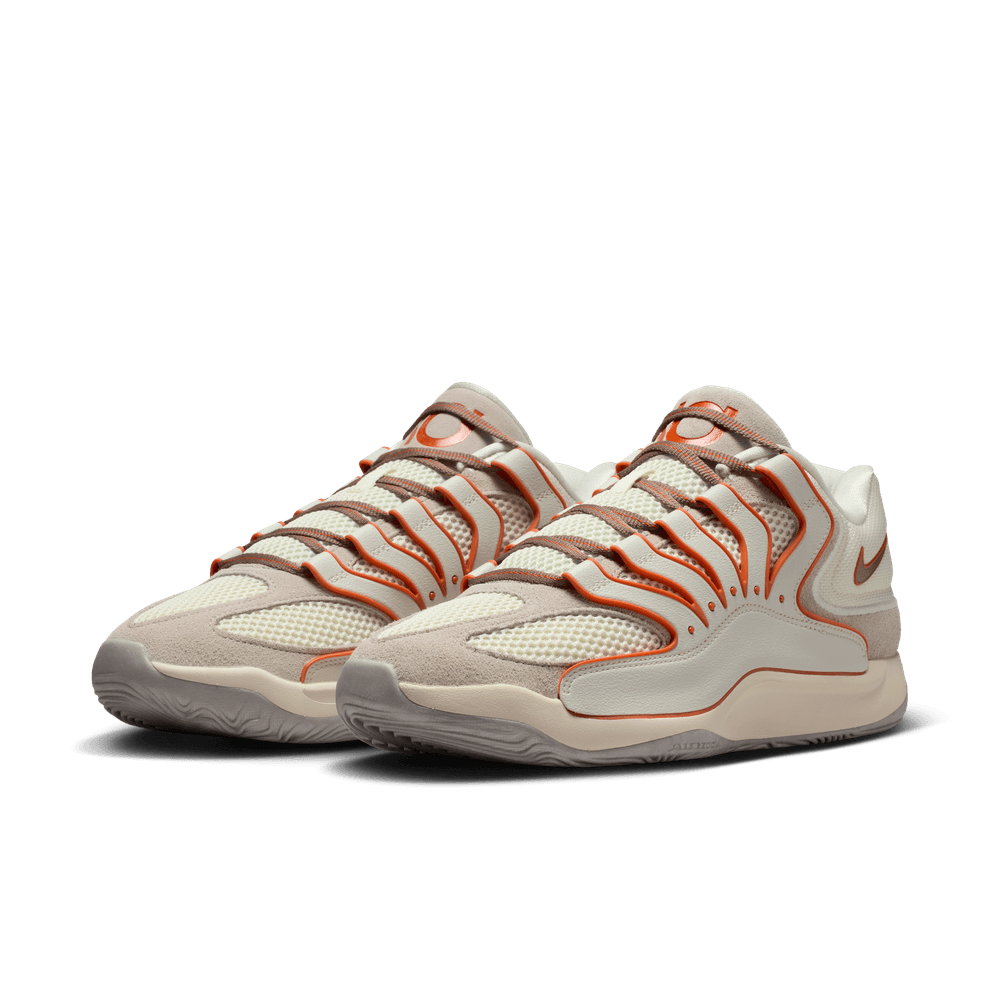 Kevin Durant KD18 "Rise" Basketball Shoes 'Soft Pearl/Orange'