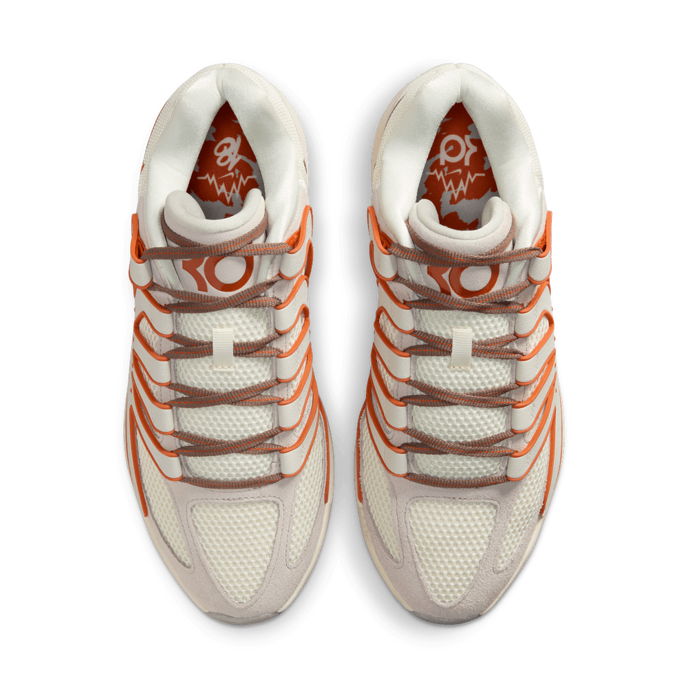 Kevin Durant KD18 "Rise" Basketball Shoes 'Soft Pearl/Orange'